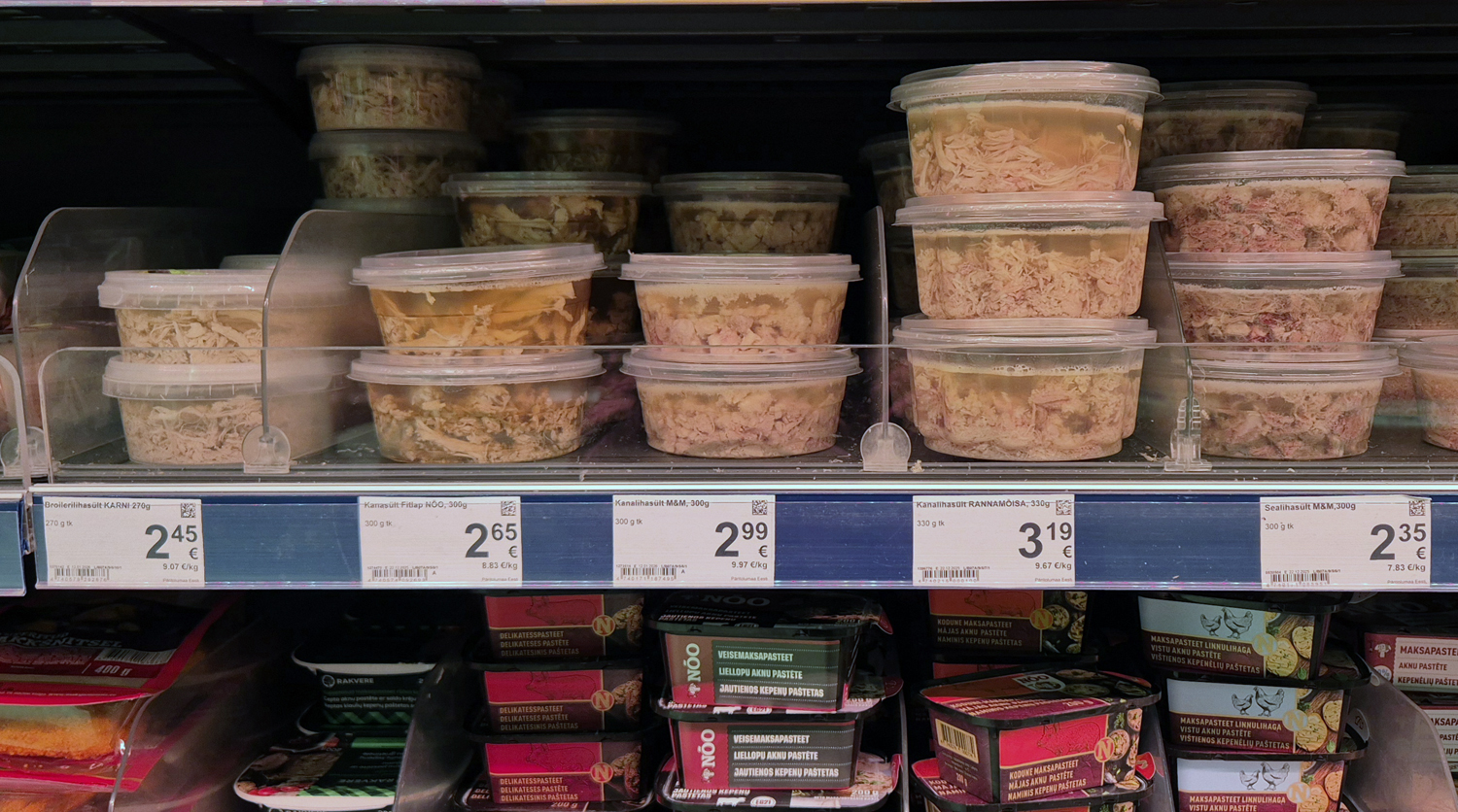 Packaged meat products